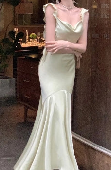Elegante neue Mode Knöchellanges Ballkleid Party Geburtstag Outfits
